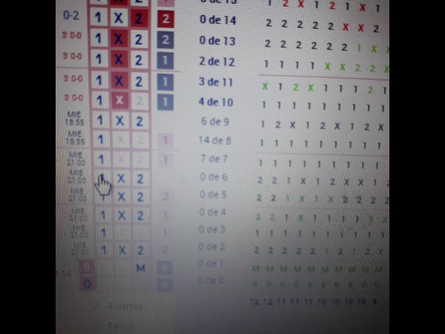 10 triples y 2 dobles al 13 por 38 euros