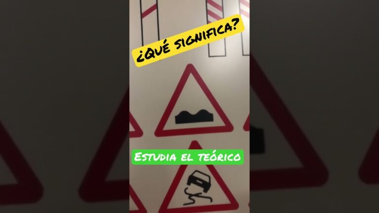 18 esta señal indica peligro por la proximidad de