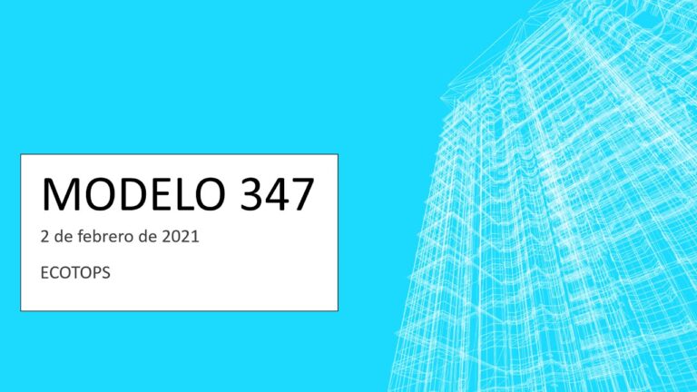 347 declaración anual de operaciones con terceras personas