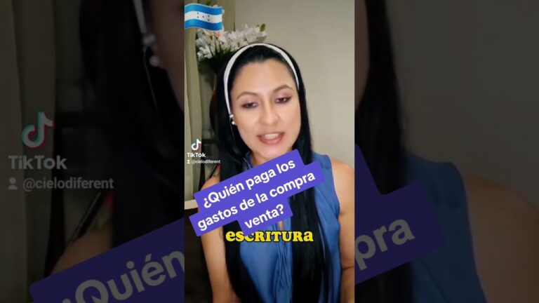 a cargo de quien corren los gastos en la compraventa