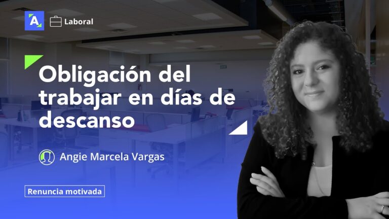 a cuantos dias de descanso tiene derecho el trabajador