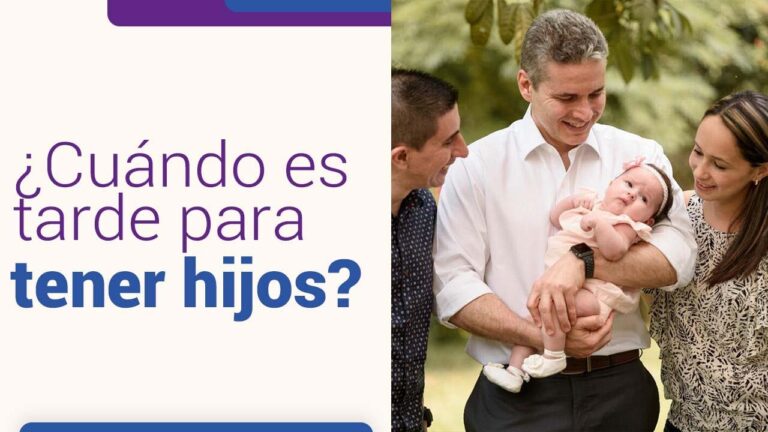 a que edad se puede tener un hijo