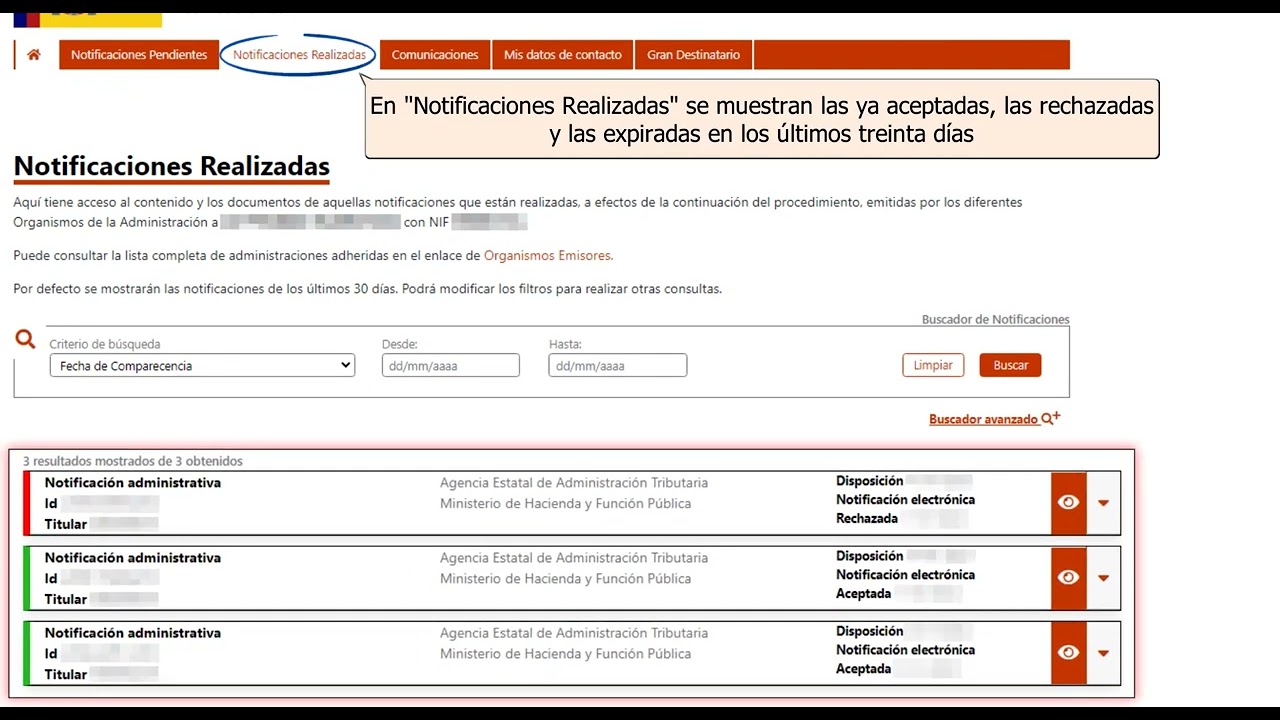 acceso a notificaciones y comunicaciones de la aeat