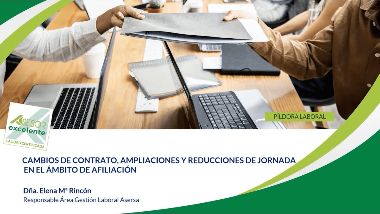 ampliacion reduccion de jornada hasta los 12 años