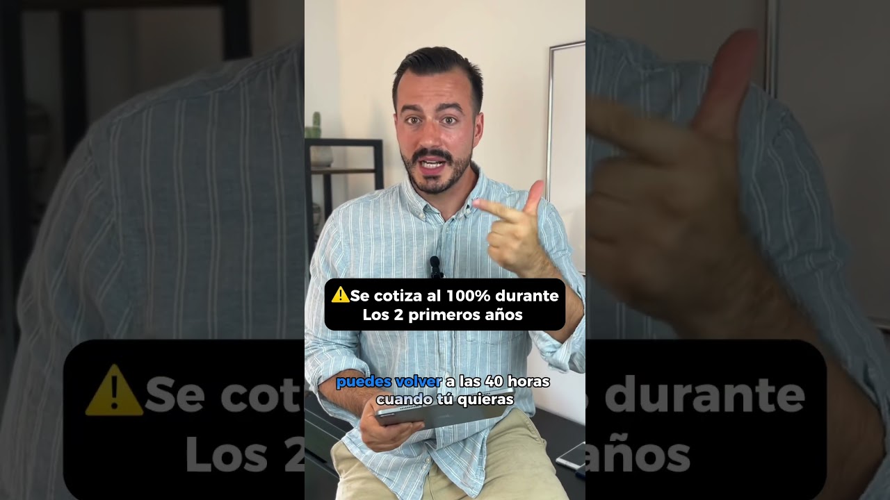 ampliacion reduccion de jornada hasta los 14 años