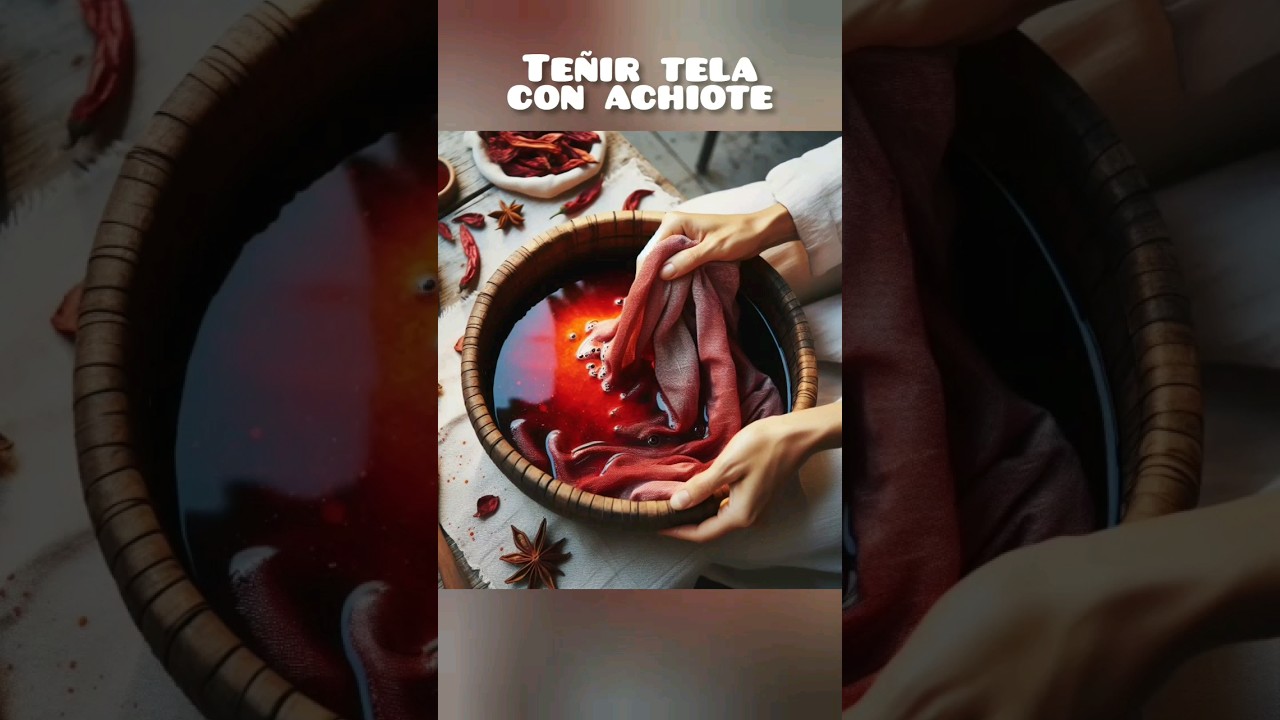 artesano cuyo oficio es dar color a las telas