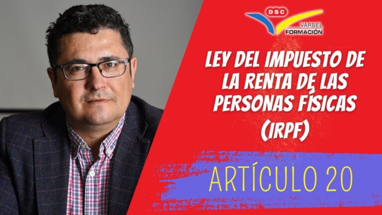 artículo 20 de la ley del impuesto irpf