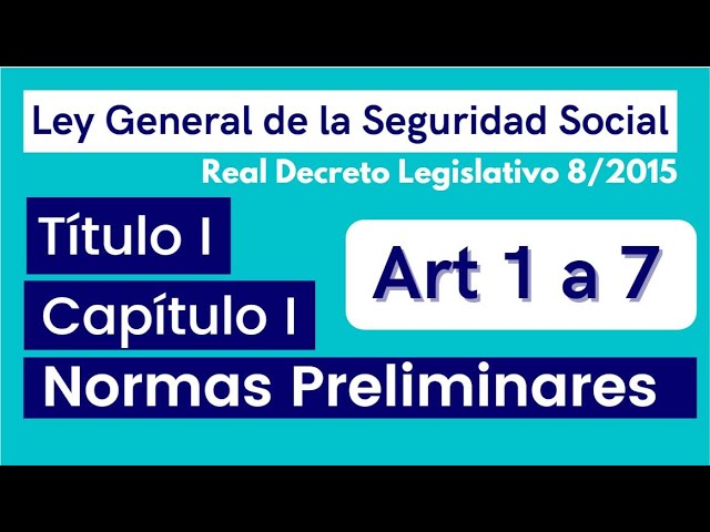 articulo 205.1 a ley general de la seguridad social