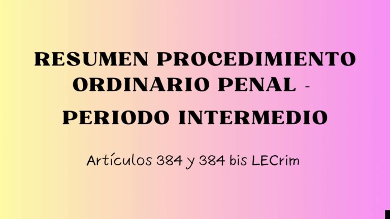 artículo 384 bis de la ley de enjuiciamiento criminal