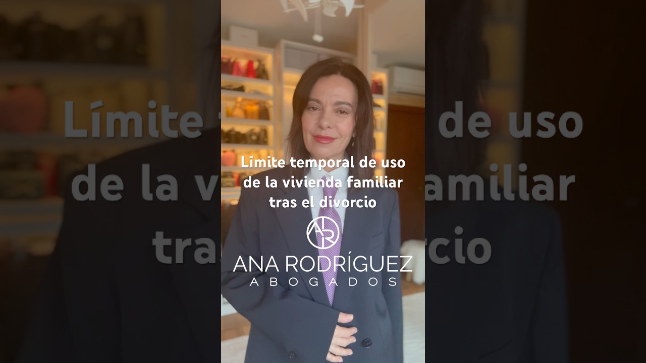 atribución del uso de la vivienda familiar limitación temporal