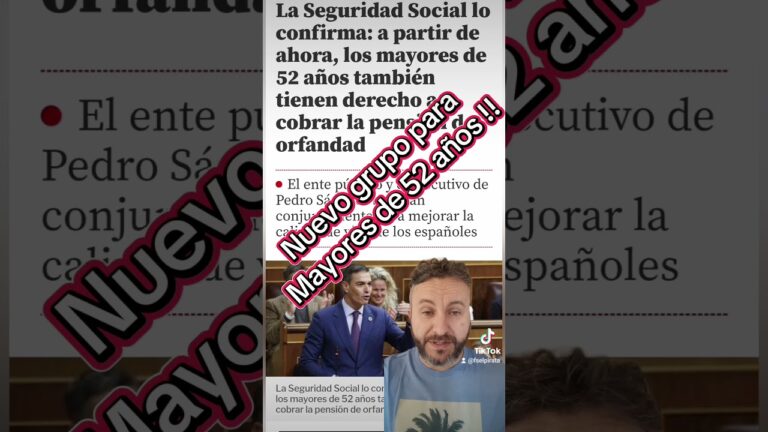 ayuda no contributiva para mayores de 52 años