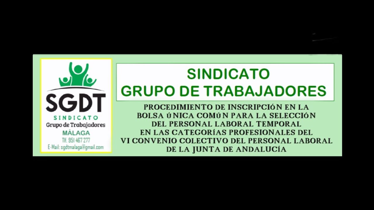 bolsa de trabajo personal laboral junta de andalucia