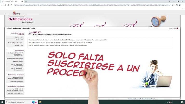 buzon electronico de la junta de castilla y leon