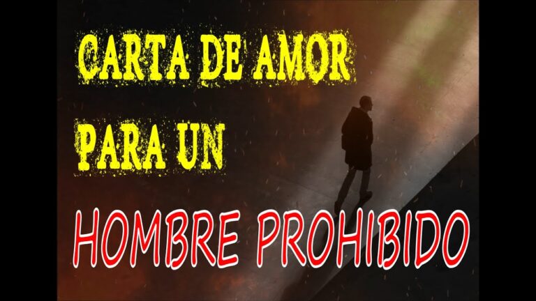 carta de declaracion de amor a un hombre