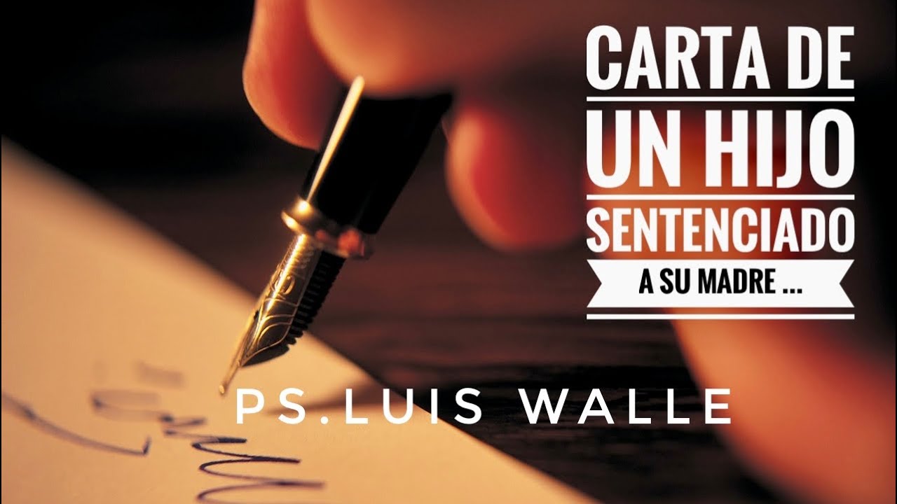 carta de un hijo a su madre desde la carcel