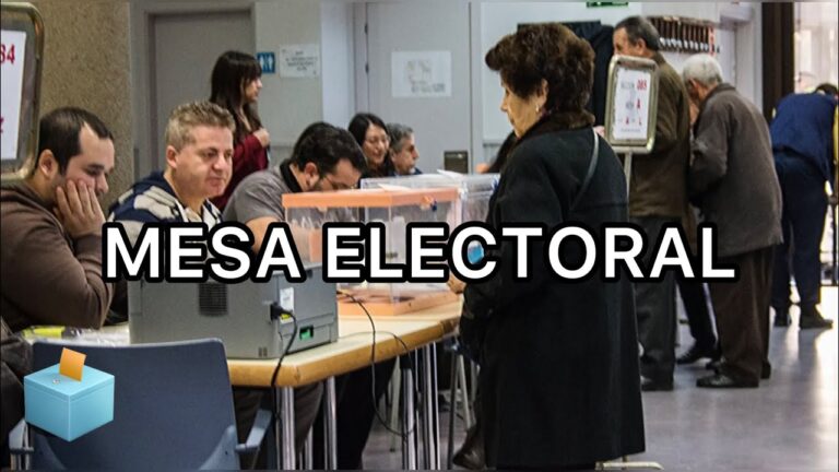causas para no ir a la mesa electoral