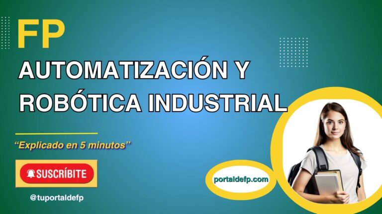 ciclo formativo automatización y robótica industrial a distancia