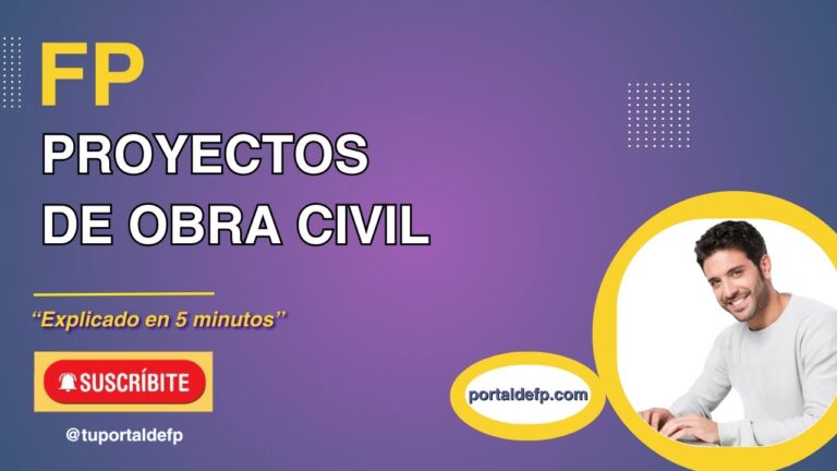 ciclo formativo grado superior proyectos de obra civil