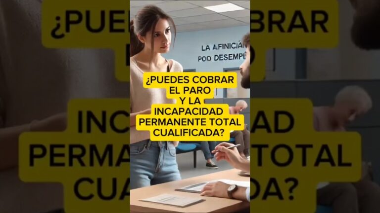cobrar paro y pension de incapacidad permanente total