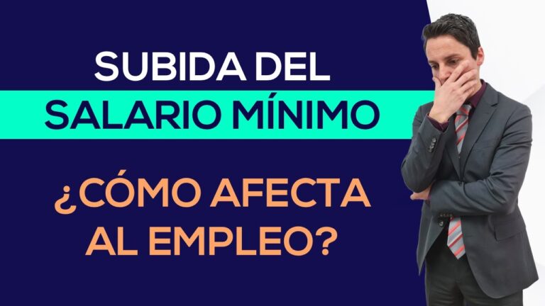 como afecta la subida del salario minimo a mi sueldo