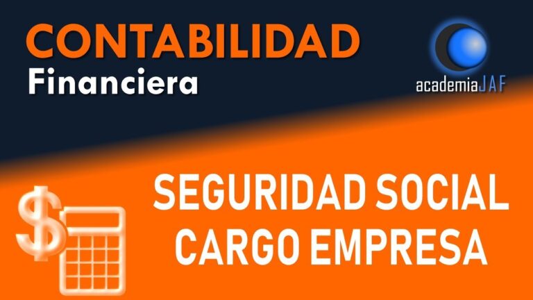 como contabilizar el pago de la seguridad social