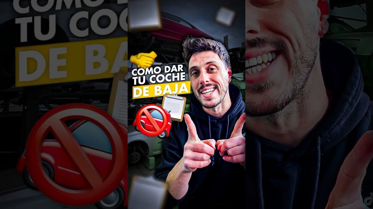 como dar de baja un coche que ya no existe