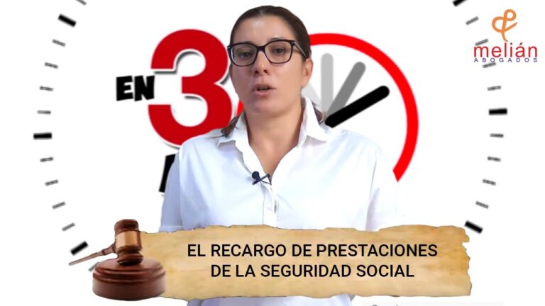 como es un juicio de recargo de prestaciones