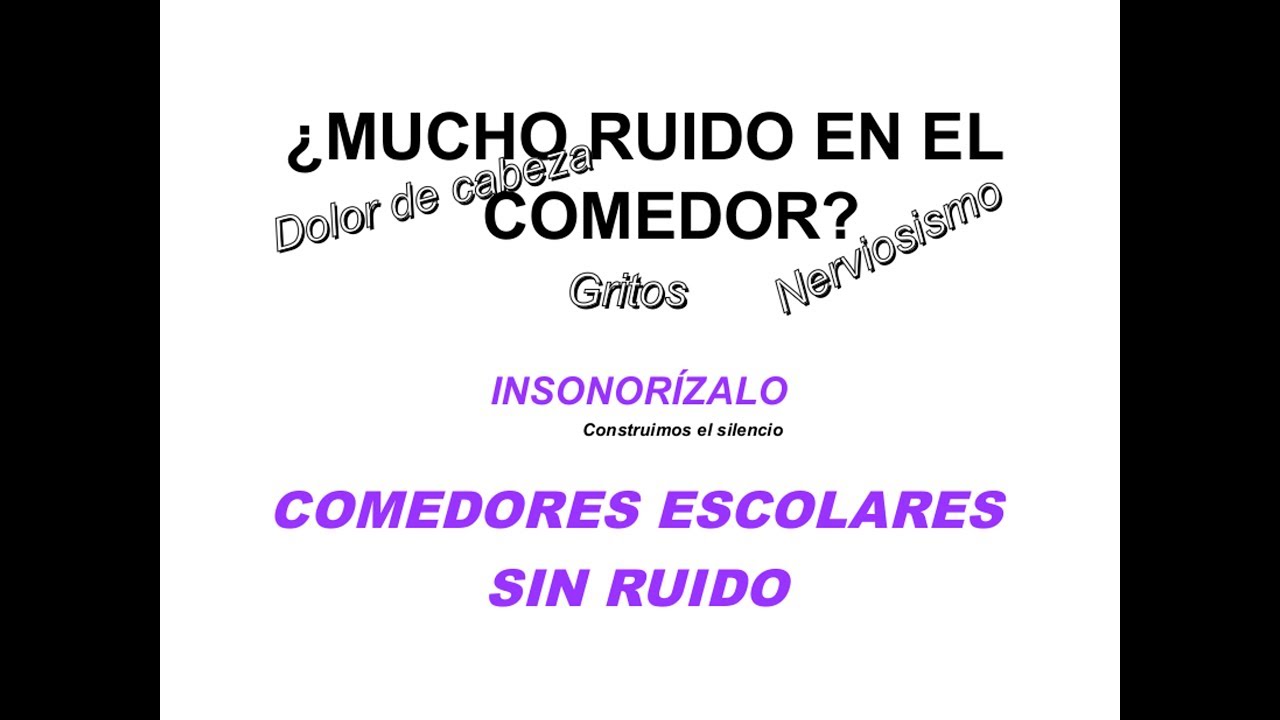 como evitar el exceso de ruido en el colegio