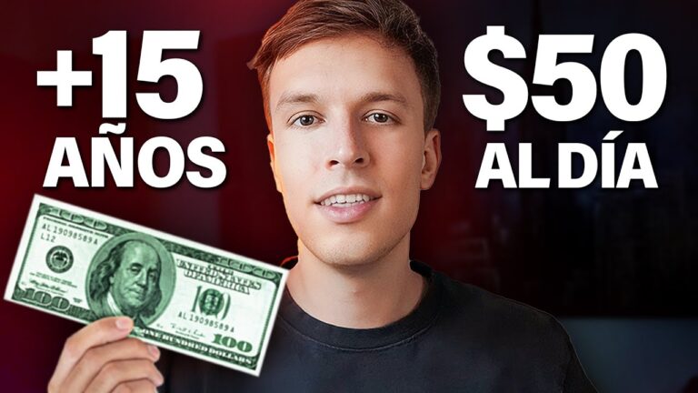 como ganar dinero por internet teniendo 16 años