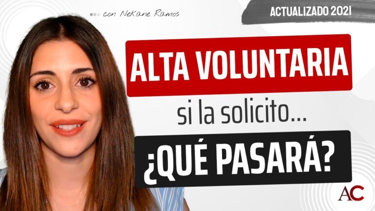 como pedir el alta voluntaria en la seguridad social