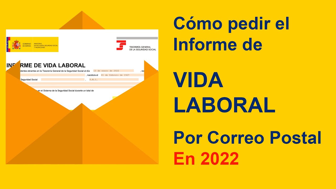 como pedir la vida laboral por correo electronico
