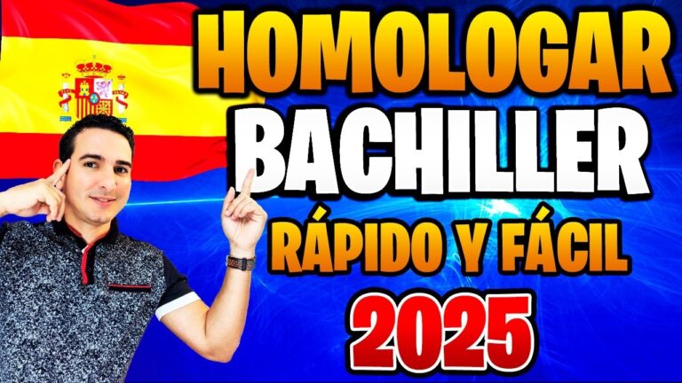 como puedo homologar mi titulo de bachiller en españa