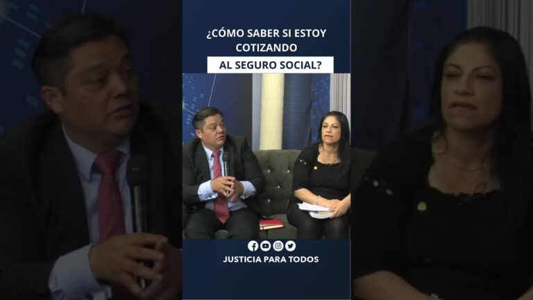 como puedo saber si estoy cotizando en el seguro social
