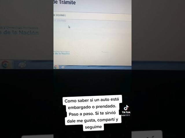 como puedo saber si un vehiculo esta embargado
