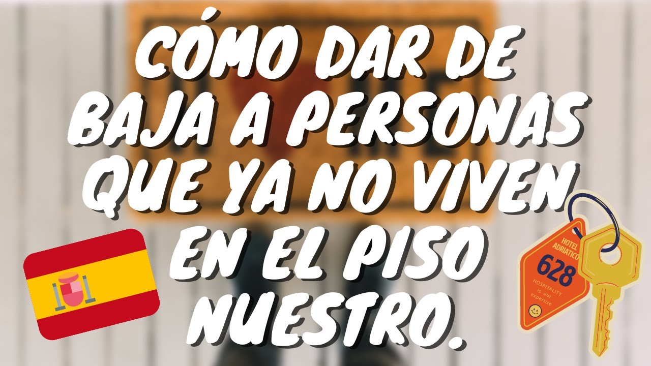 como quitar a una persona del padron municipal