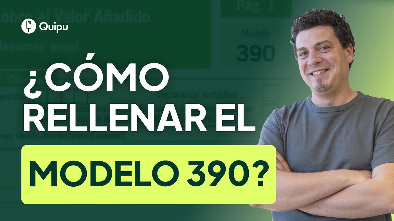 como rellenar el modelo 390 paso a paso