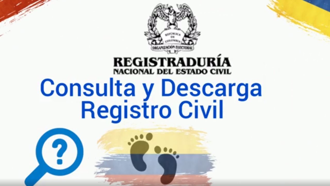 como saber donde esta mi registro civil en colombia