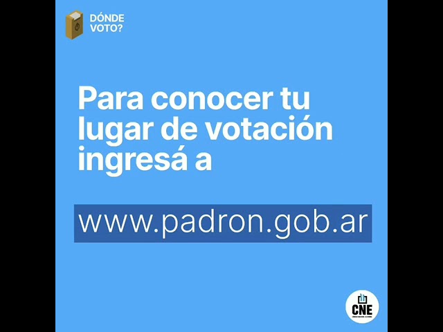 como saber donde tengo que ir a votar