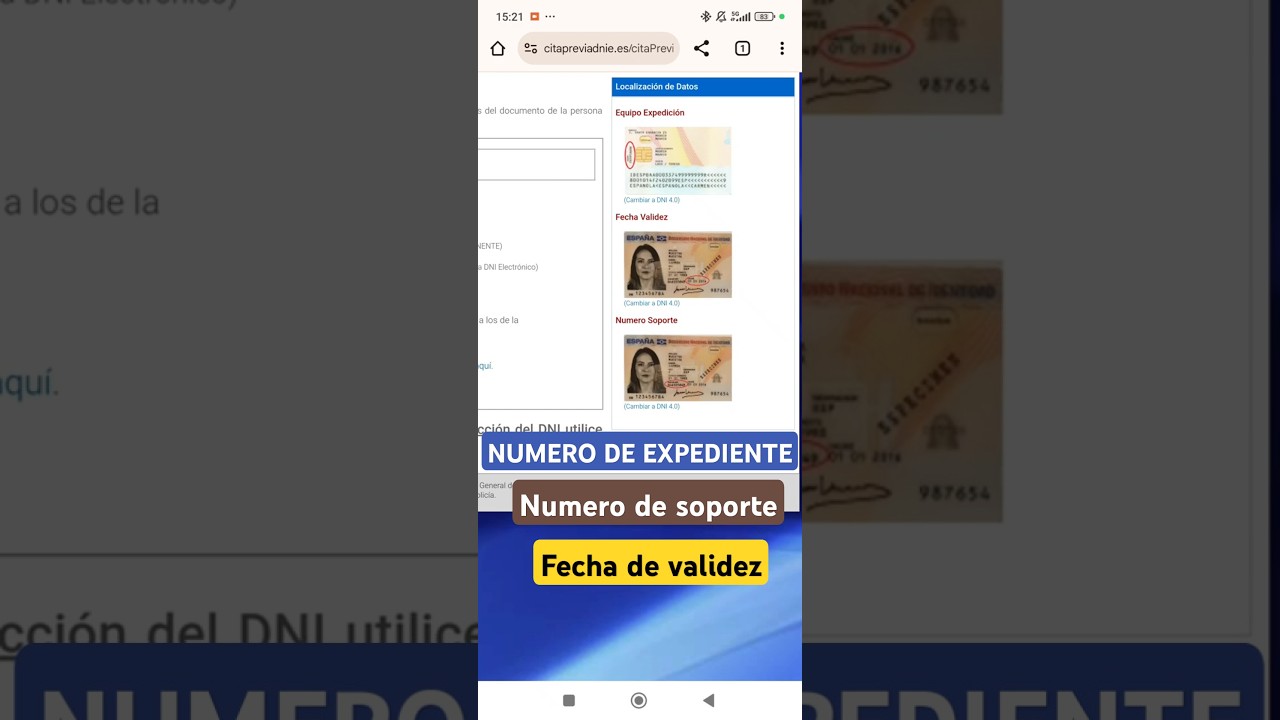 como saber la fecha de expedicion de un dni permanente