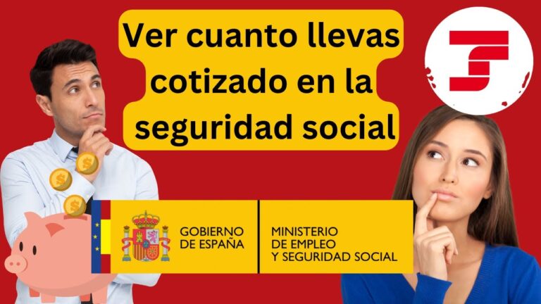 como saber lo que he cotizado a la seguridad social