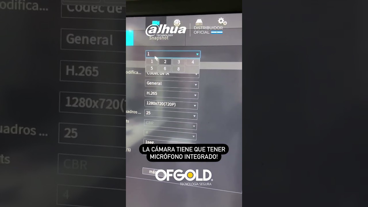 como saber si las camaras de seguridad tiene audio