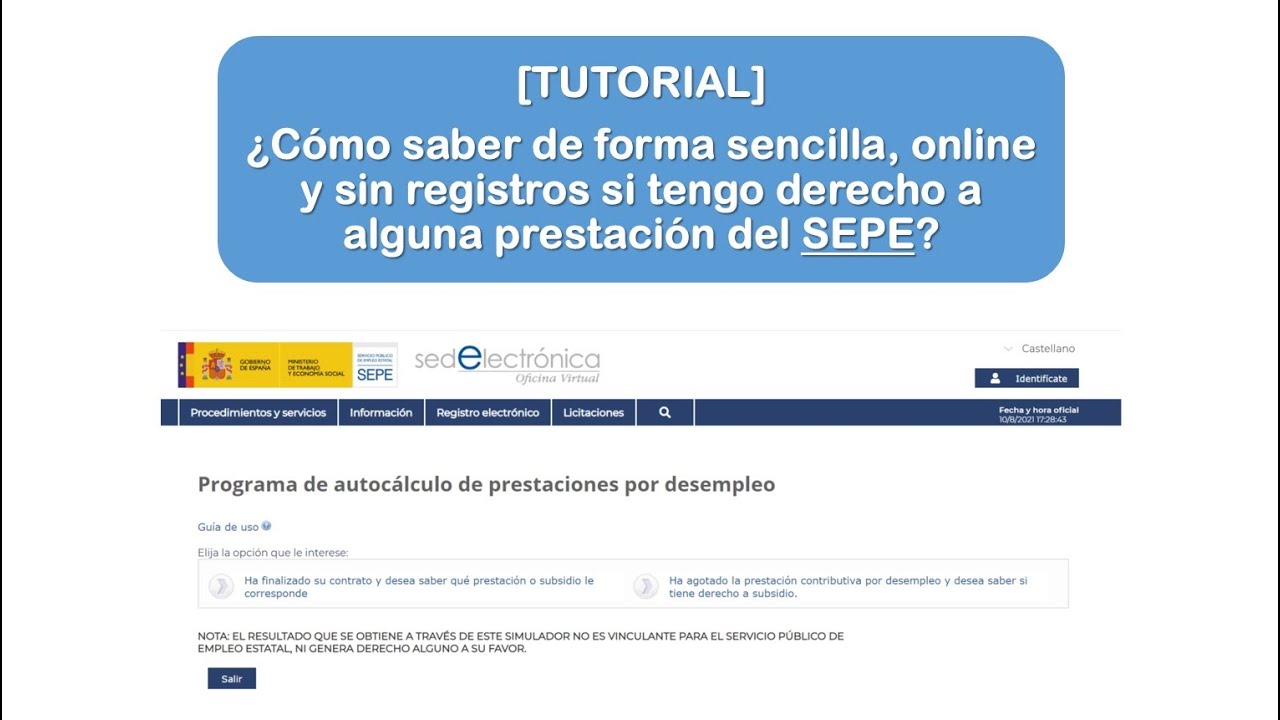 como saber si tengo derecho a alguna prestacion