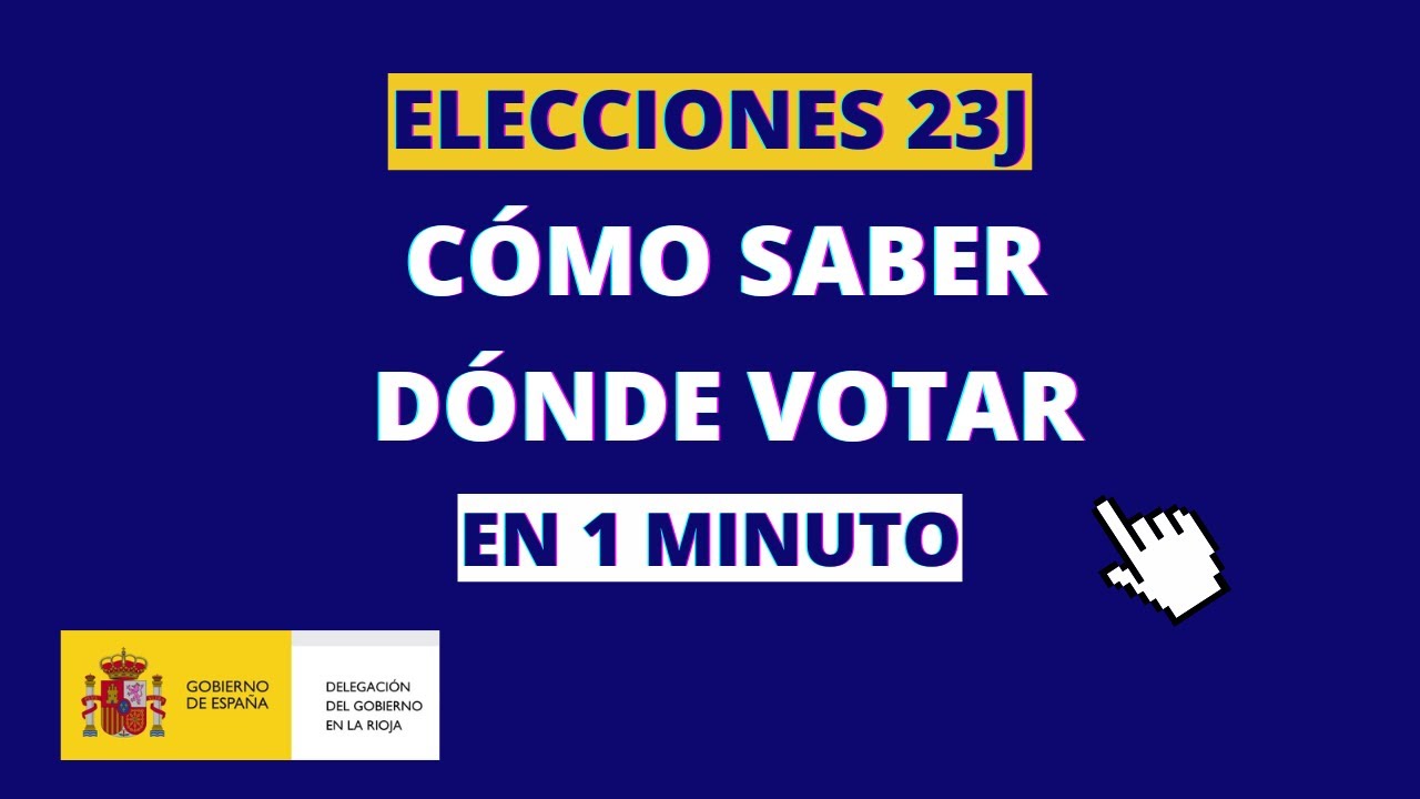 como saber si tengo que ir a la mesa electoral