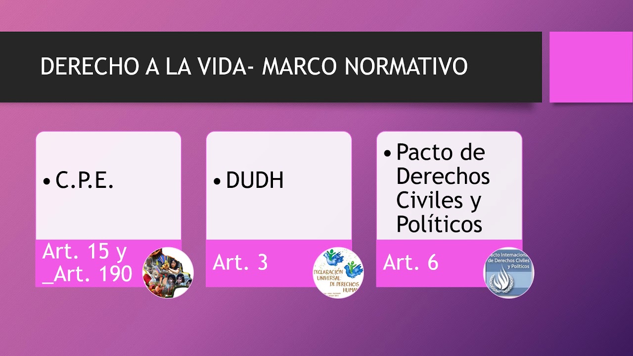 como se atenta contra el derecho a la vida