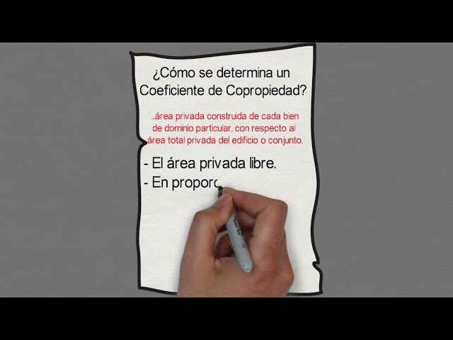como se calcula el coeficiente de una comunidad de vecinos