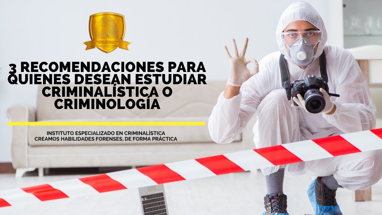 como se les llama a los que estudian criminalistica