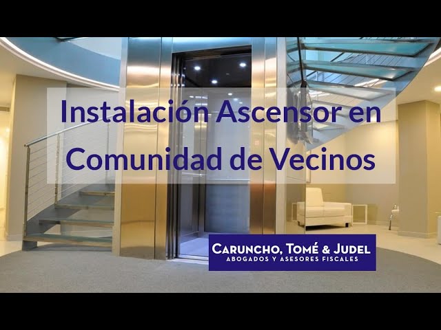 como se paga un ascensor en una comunidad