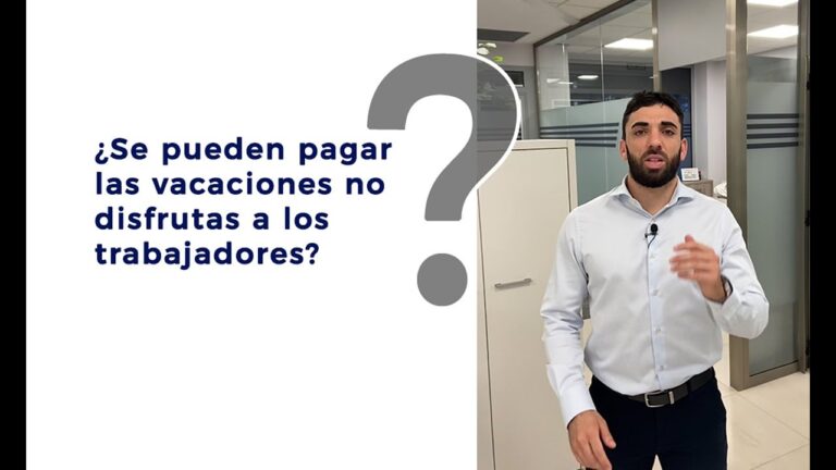 como se pagan las vacaciones no disfrutadas en un finiquito