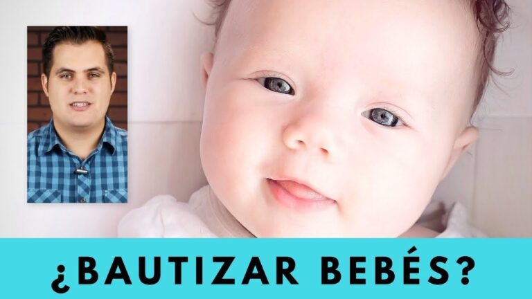 con que edad se bautiza a un bebe