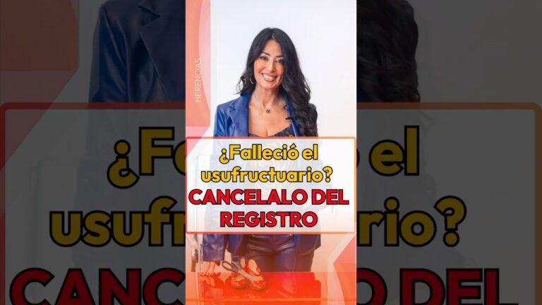 consolidacion del dominio por fallecimiento del usufructuario madrid